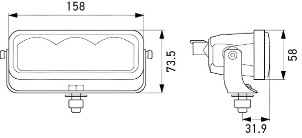 Hella Verstraler 1FE 358 154-011