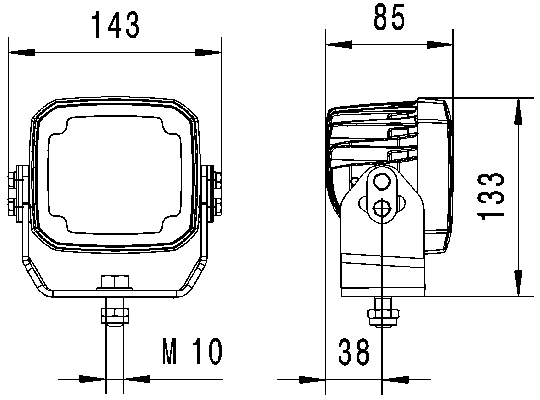 Hella Werklamp 1GA 995 606-731