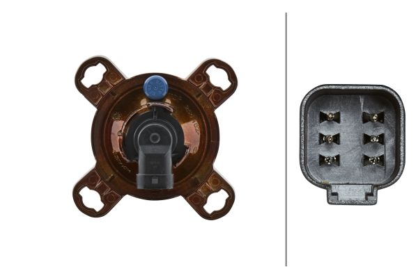 Hella Koplamp 1K0 247 043-167