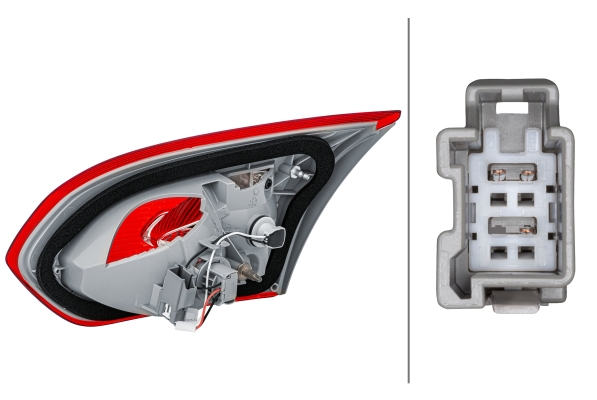 Hella Achterlicht 2NR 354 828-011