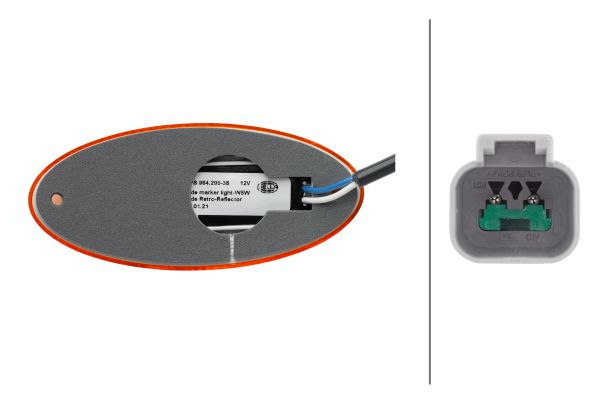 Hella Parkeerlicht 2PS 964 295-387