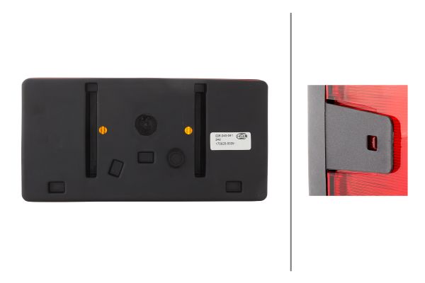 Hella Achterlicht 2SD 006 040-041