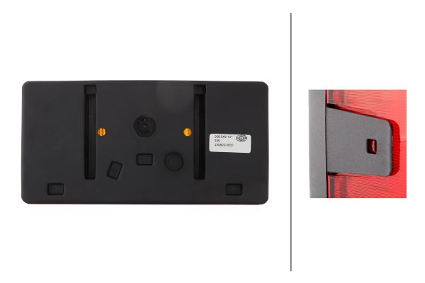 Hella Achterlicht 2SD 006 040-131