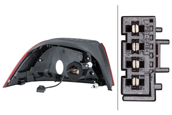 Hella Achterlicht 2SD 010 697-121