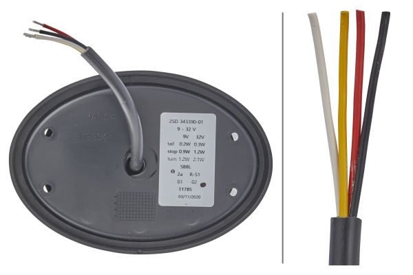 Hella Achterlicht 2SD 343 390-011