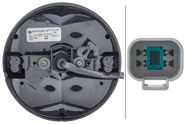 Hella Achterlicht 2VA 012 497-161