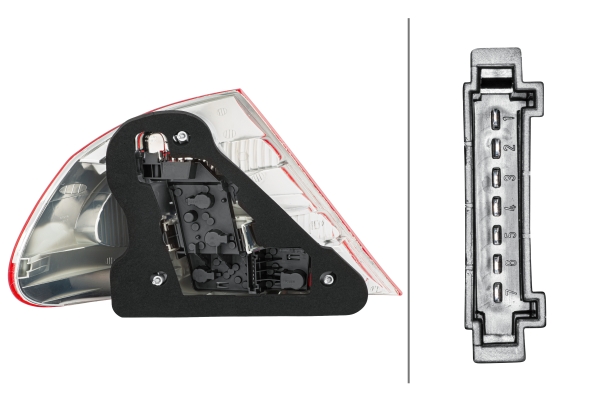 Hella Achterlicht 2VP 008 326-061