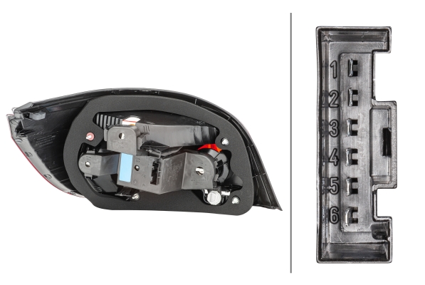 Hella Achterlicht 2VP 008 679-121