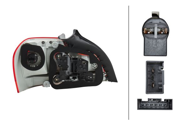 Hella Achterlicht 2VP 010 756-221