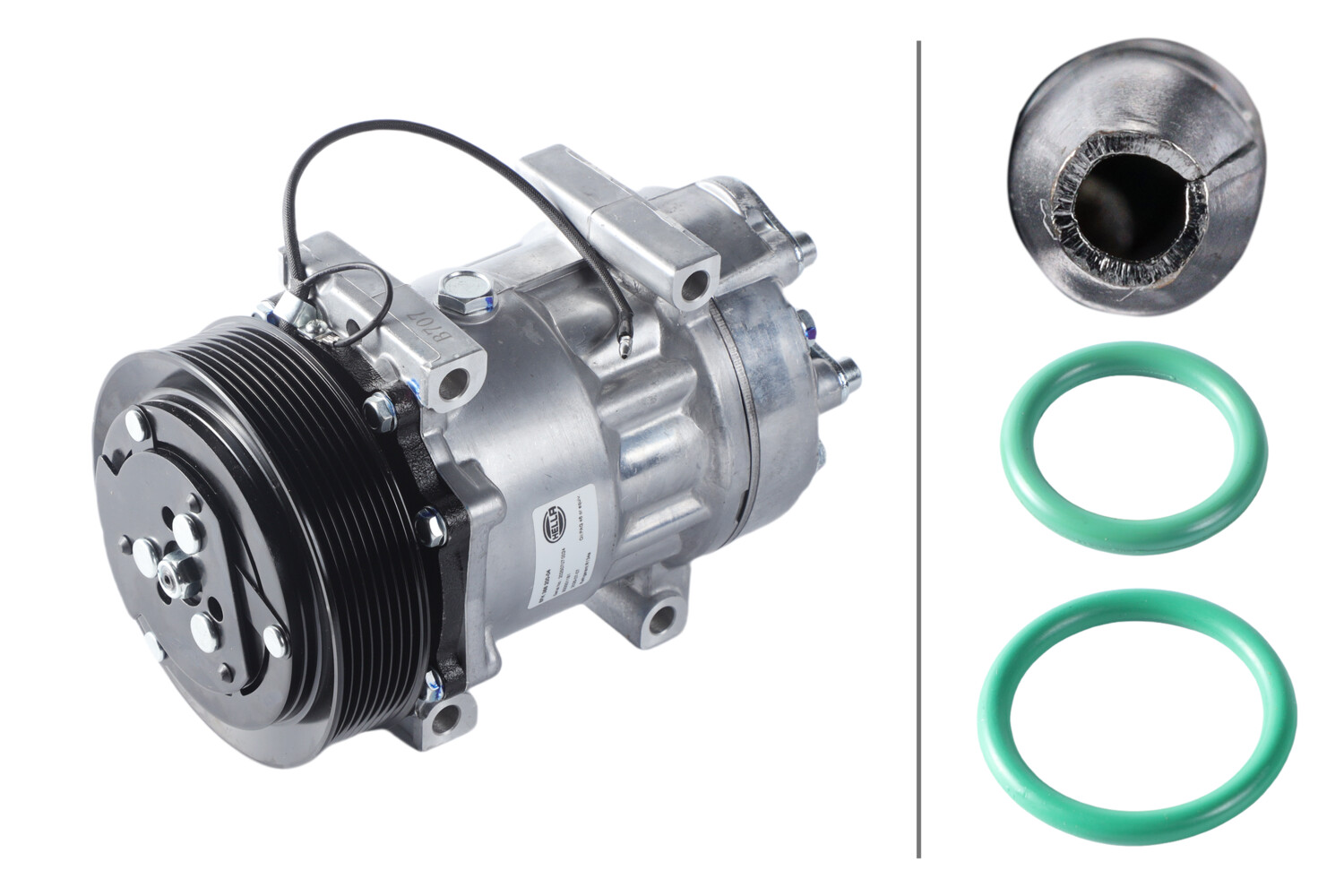 Hella Compressor, airconditioning 8FK 366 200-041