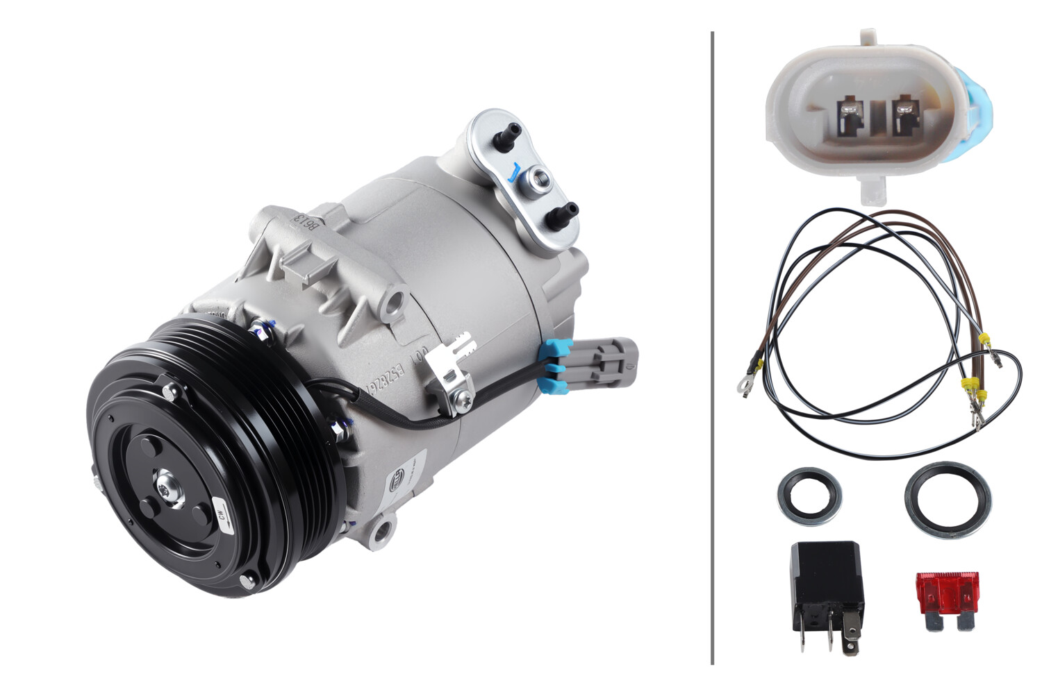 Hella Compressor, airconditioning 8FK 366 200-221