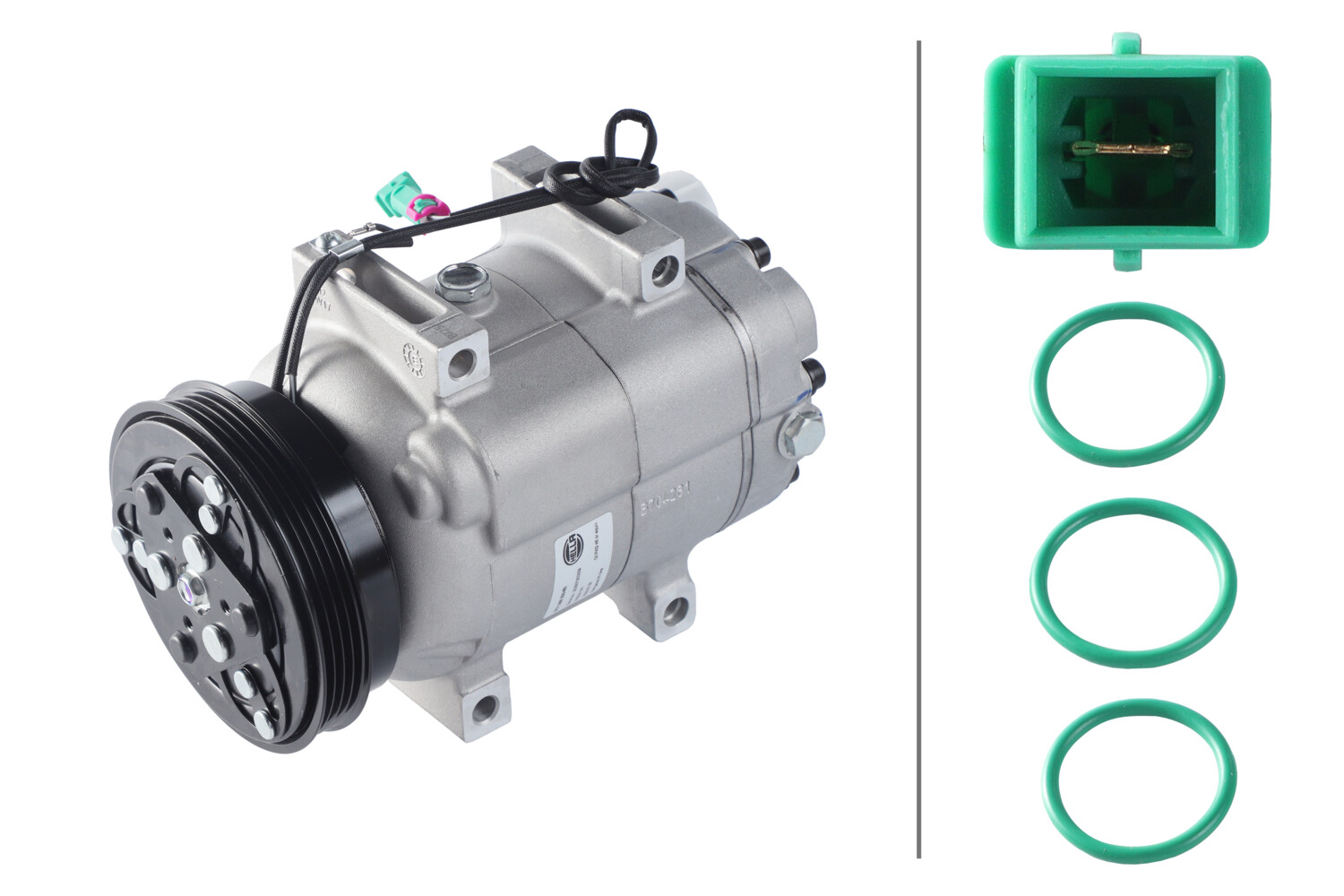 Hella Compressor, airconditioning 8FK 366 200-801