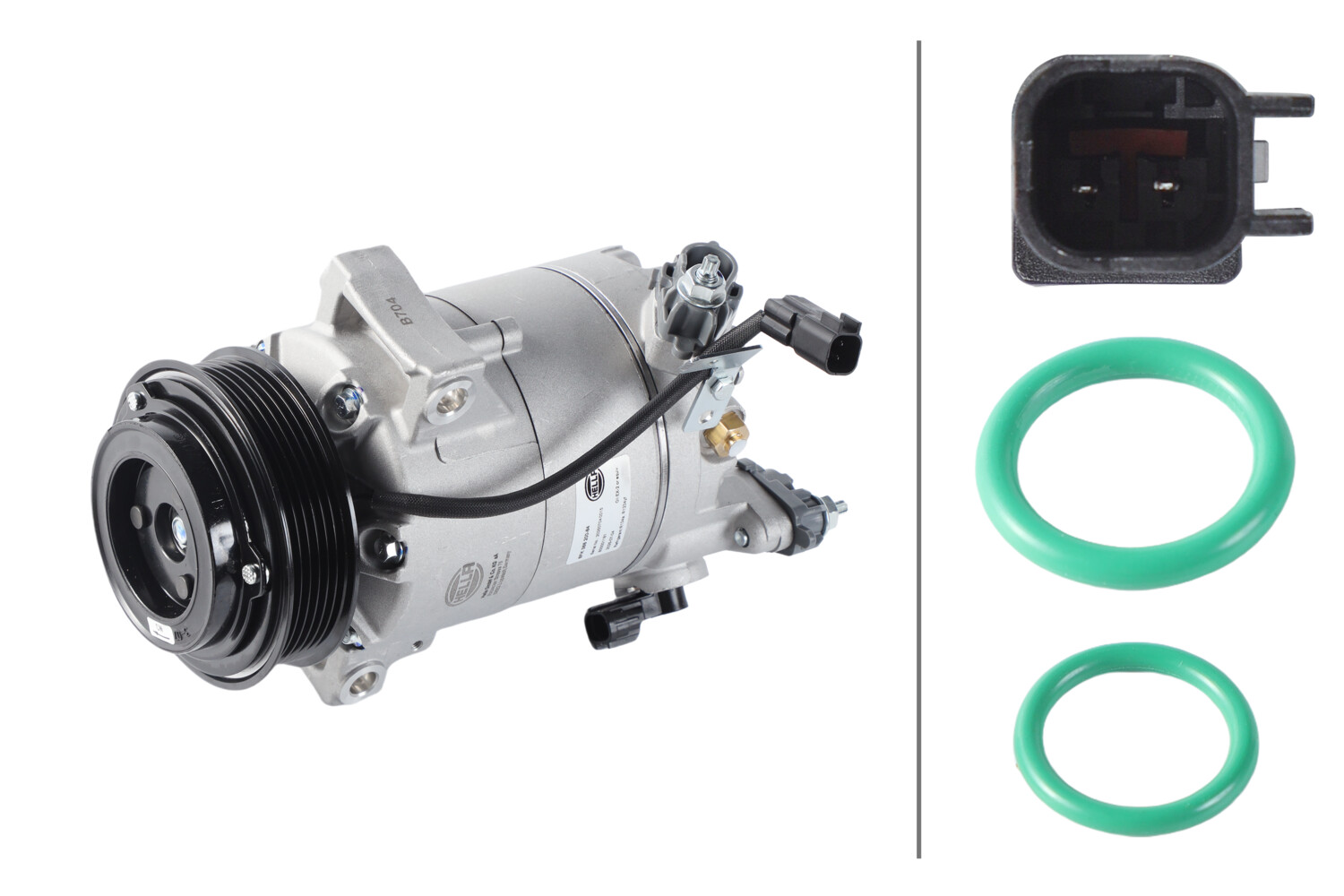 Hella Compressor, airconditioning 8FK 366 200-841