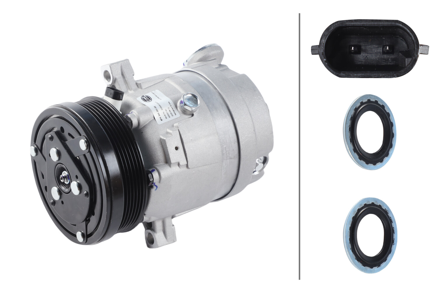 Hella Compressor, airconditioning 8FK 366 201-021