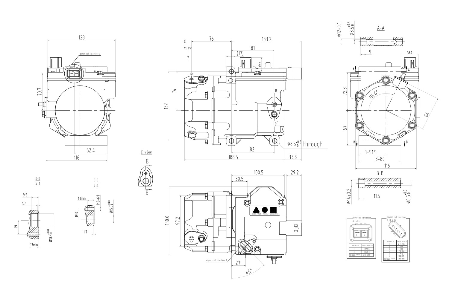 Hella Compressor, airconditioning 8FK 366 201-161