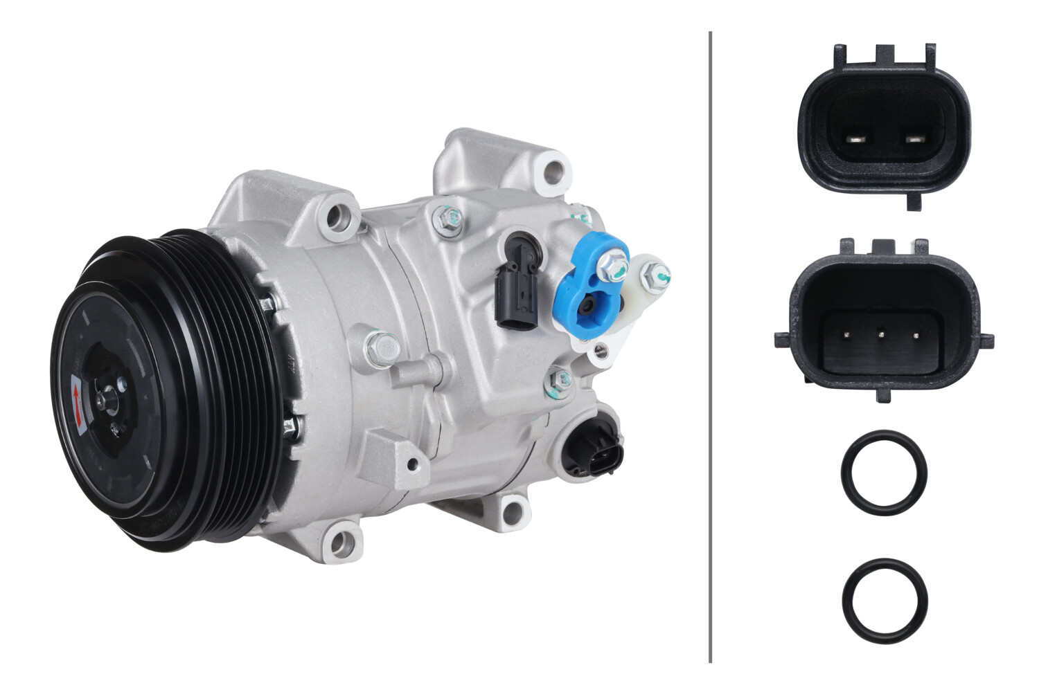 Hella Compressor, airconditioning 8FK 366 201-471