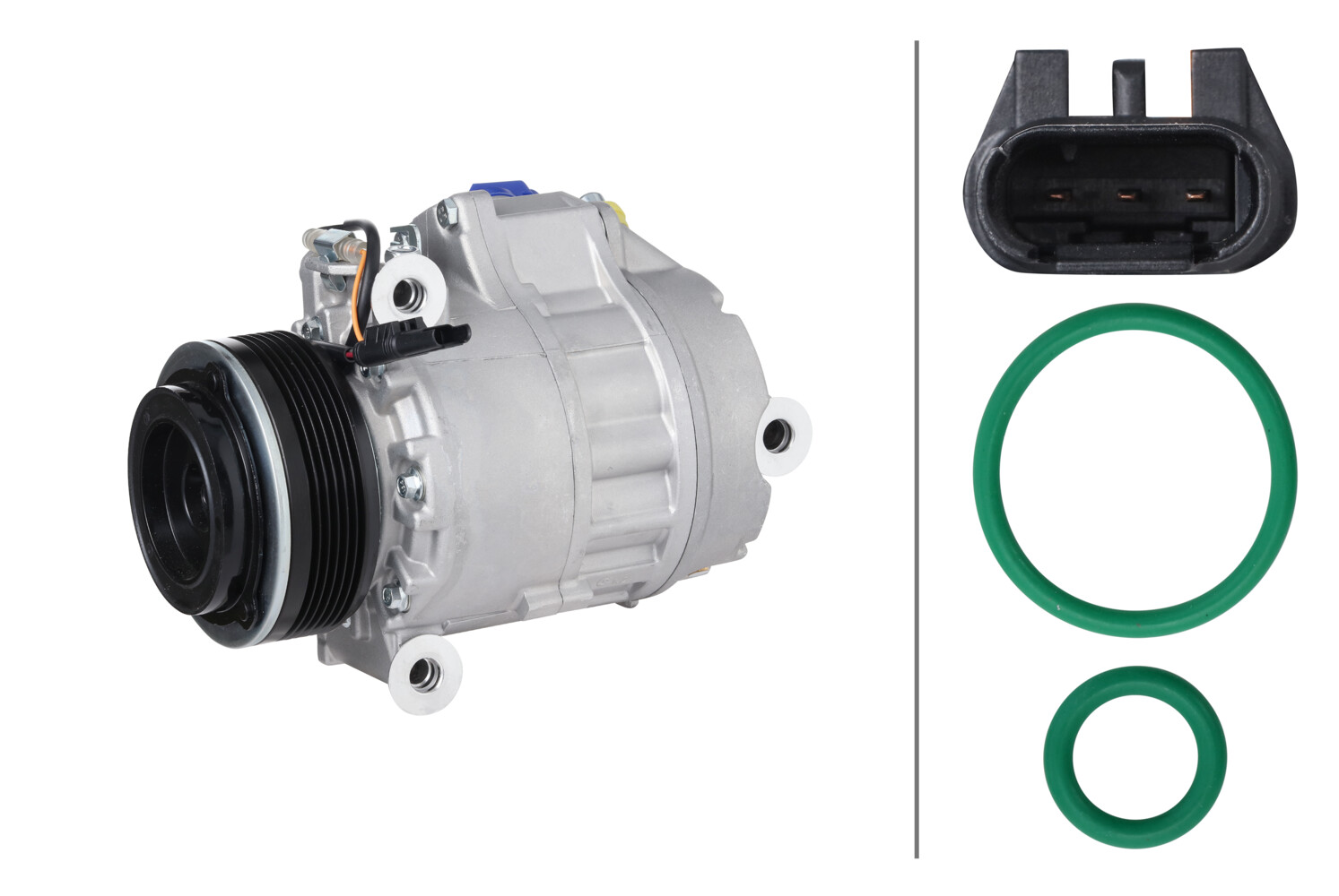 Hella Compressor, airconditioning 8FK 366 201-671