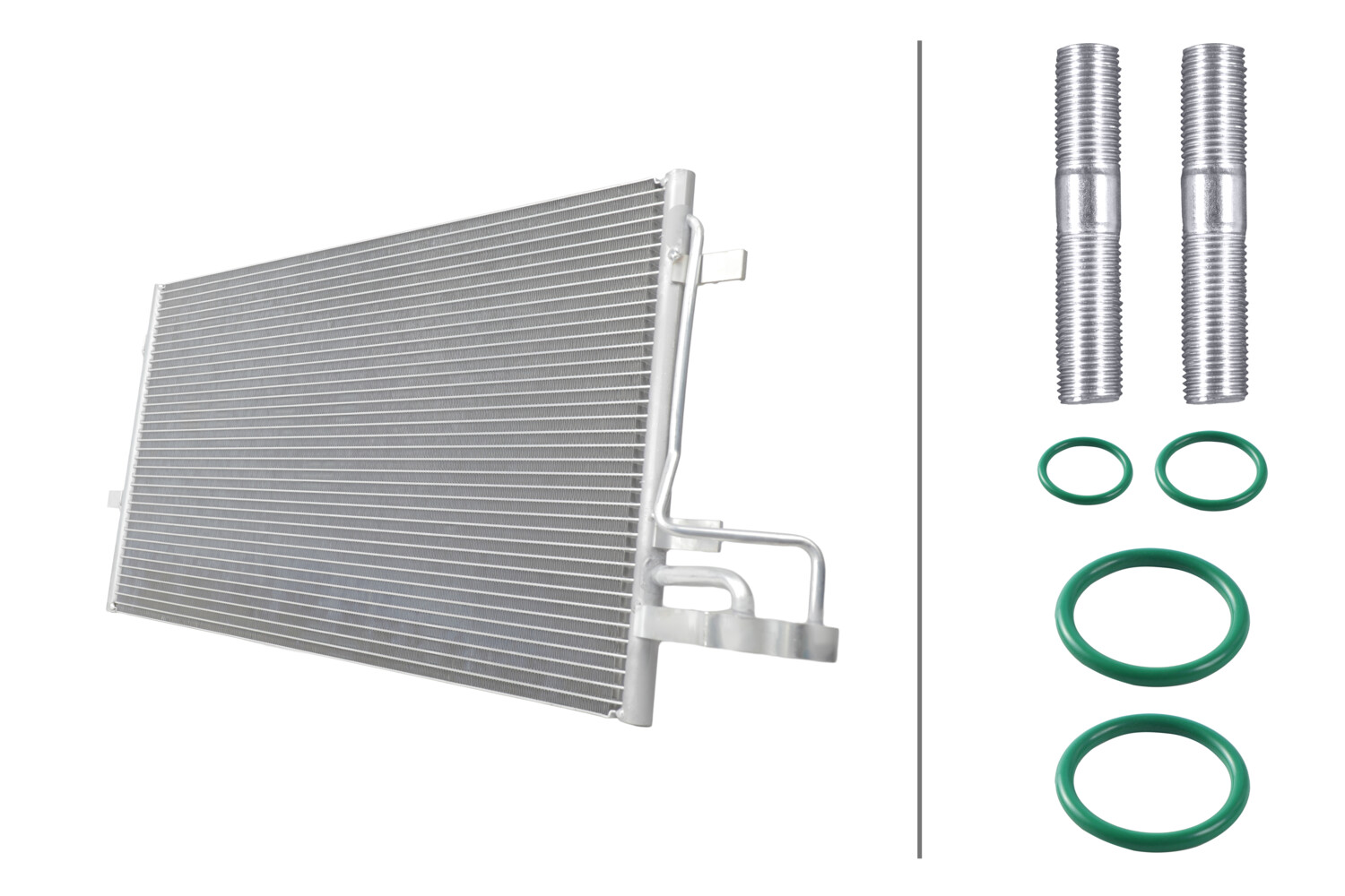 Hella Condensor, airconditioning 8FC 366 220-731