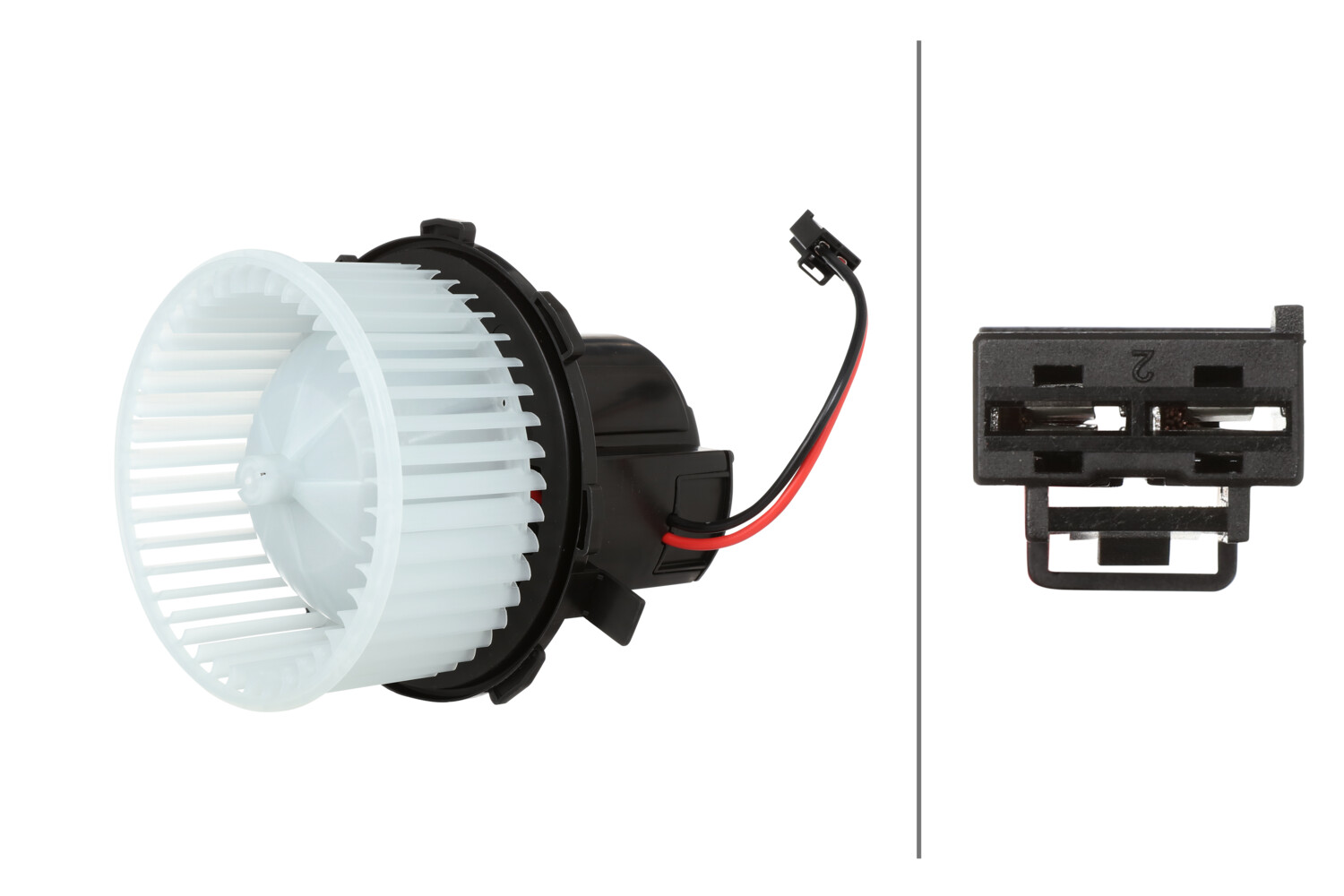 Hella Interieurventilatie 8EW 366 400-481