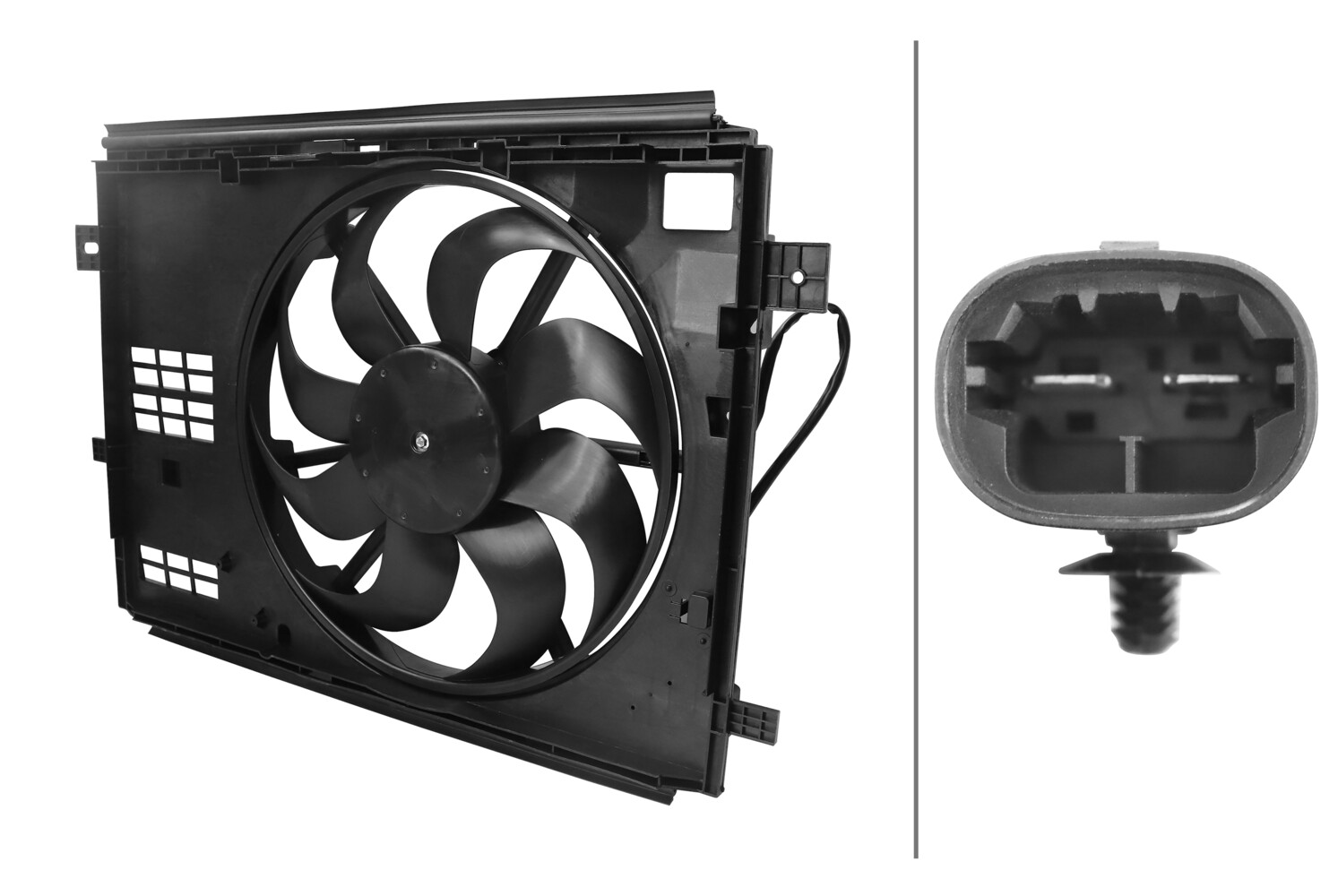 Hella Koelventilatorwiel 8EW 366 420-041