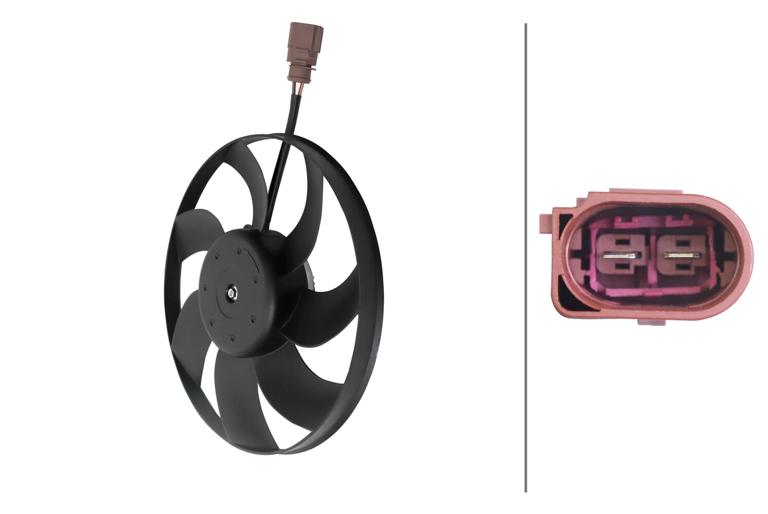 Hella Koelventilatorwiel 8EW 366 420-111