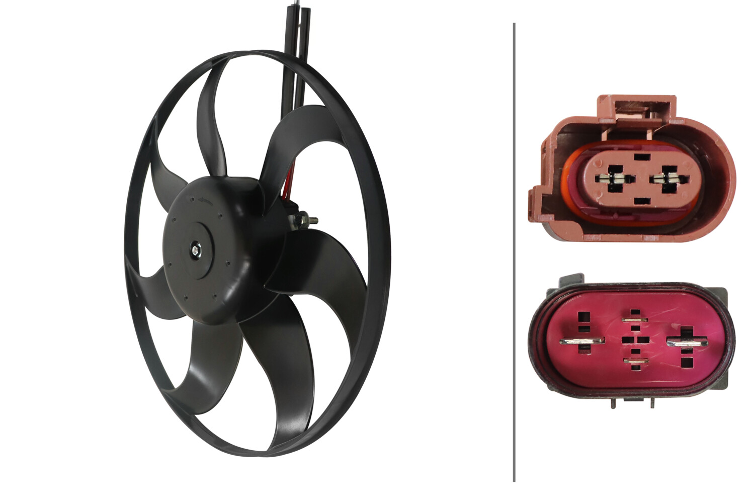 Koelventilatorwiel Hella 8EW 366 420-141