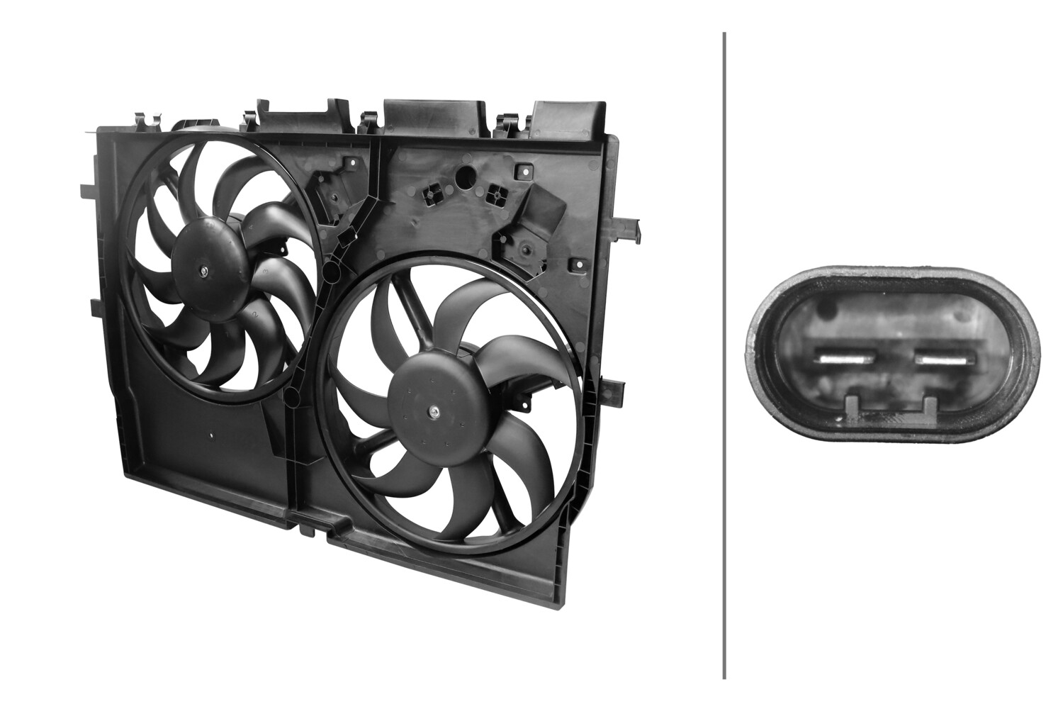 Hella Koelventilatorwiel 8EW 366 420-171