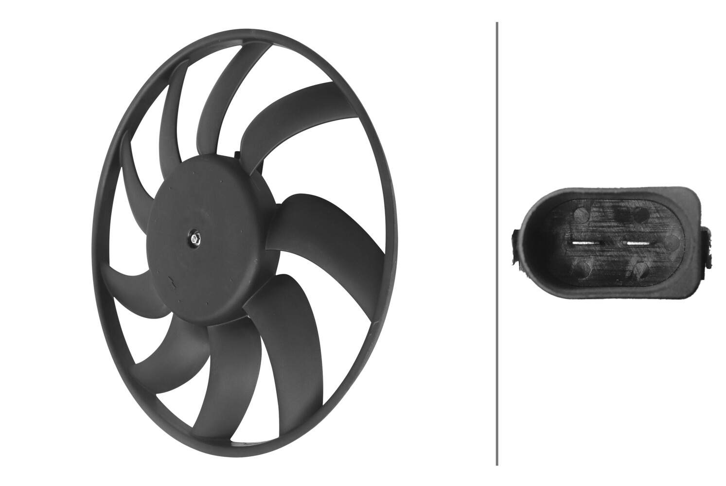 Koelventilatorwiel Hella 8EW 366 420-271