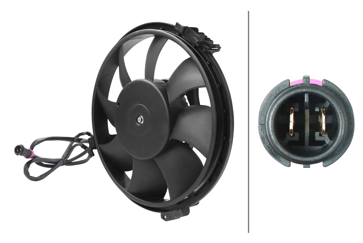 Hella Koelventilatorwiel 8EW 366 420-291