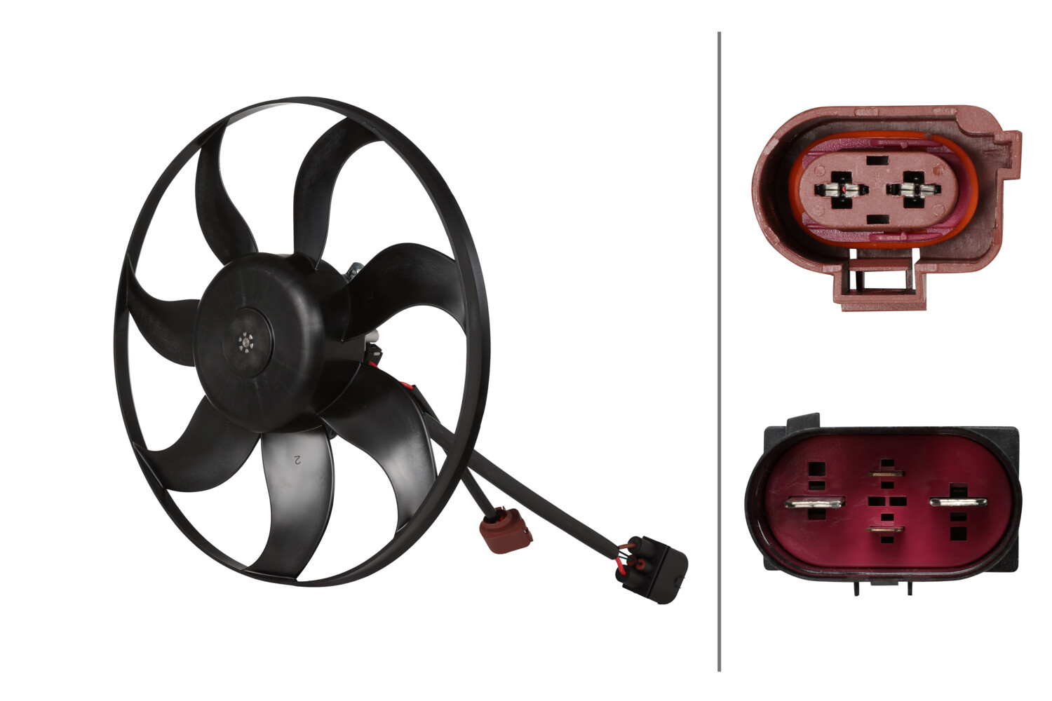 Hella Koelventilatorwiel 8EW 366 420-471