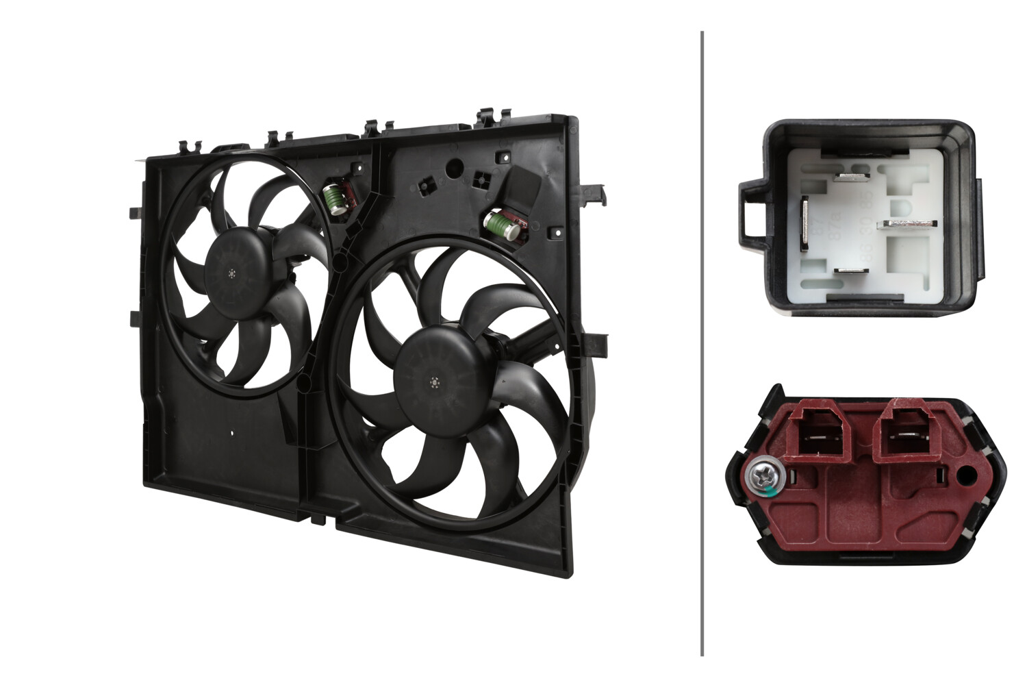 Koelventilatorwiel Hella 8EW 366 420-481