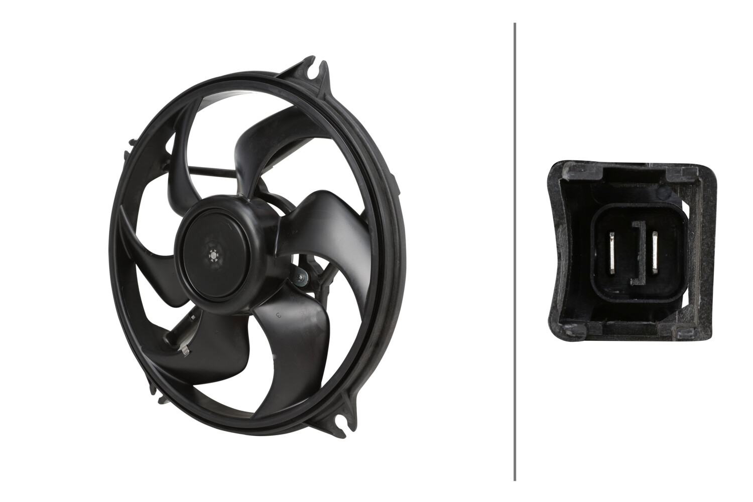 Koelventilatorwiel Hella 8EW 366 420-551