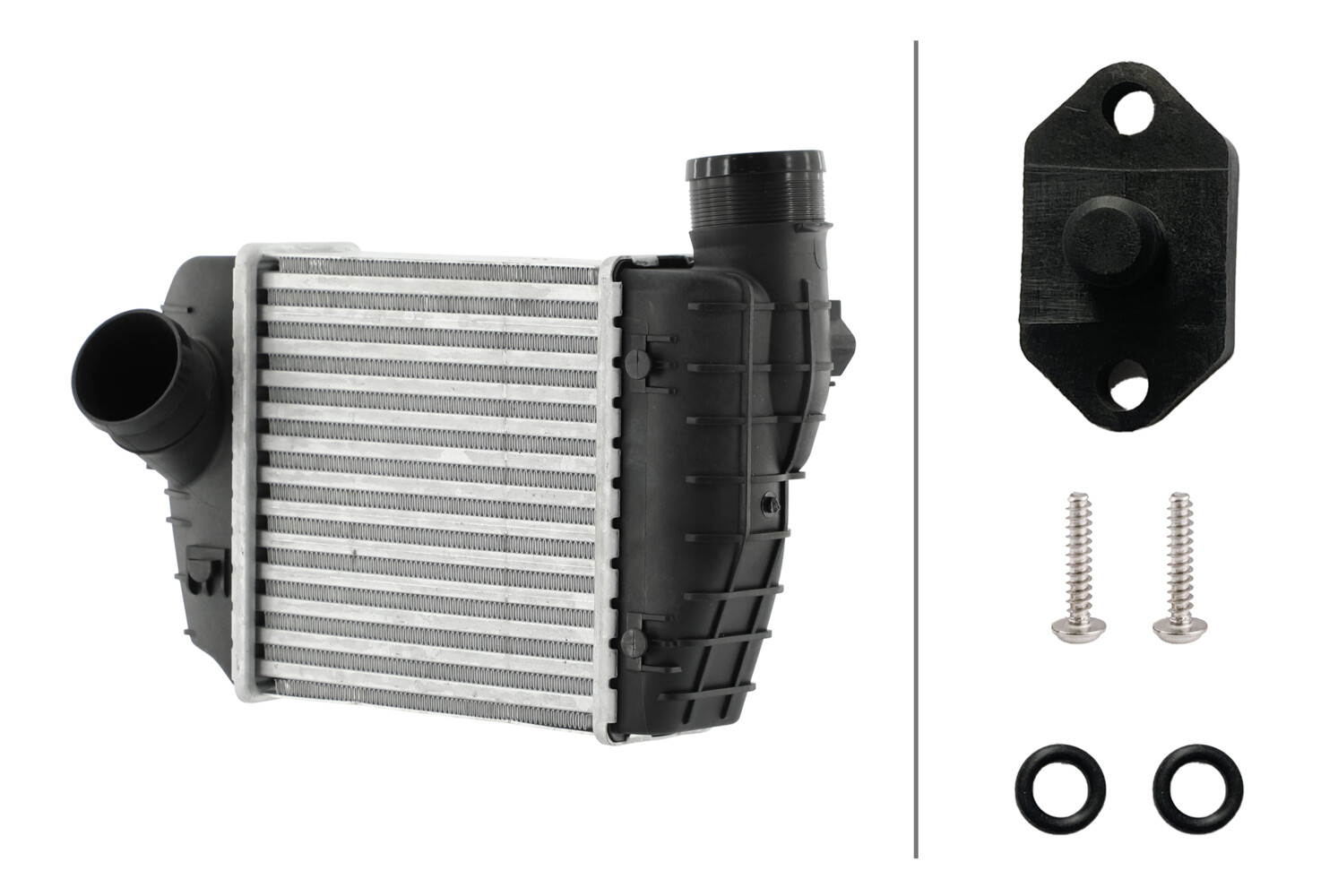 Hella Intercooler, inlaatluchtkoeler 8ML 366 470-991