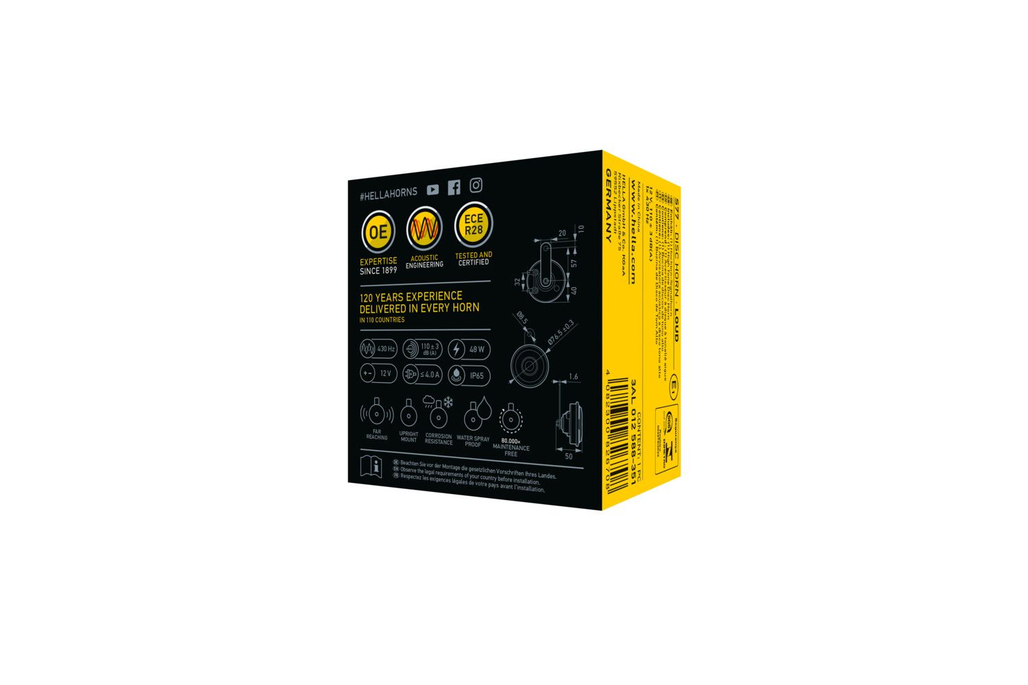 Hella Claxon 3AL 012 588-351