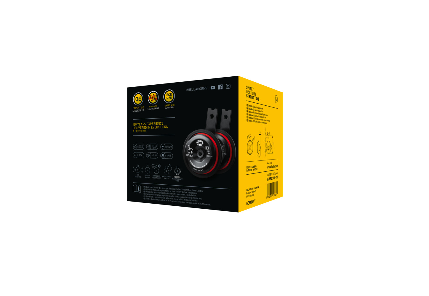 Hella Claxon 3AM 922 000-971