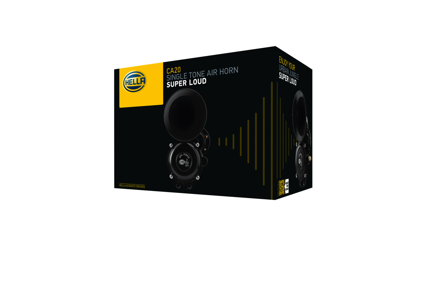 Hella Meertonige luchthoorn 3PA 013 410-011