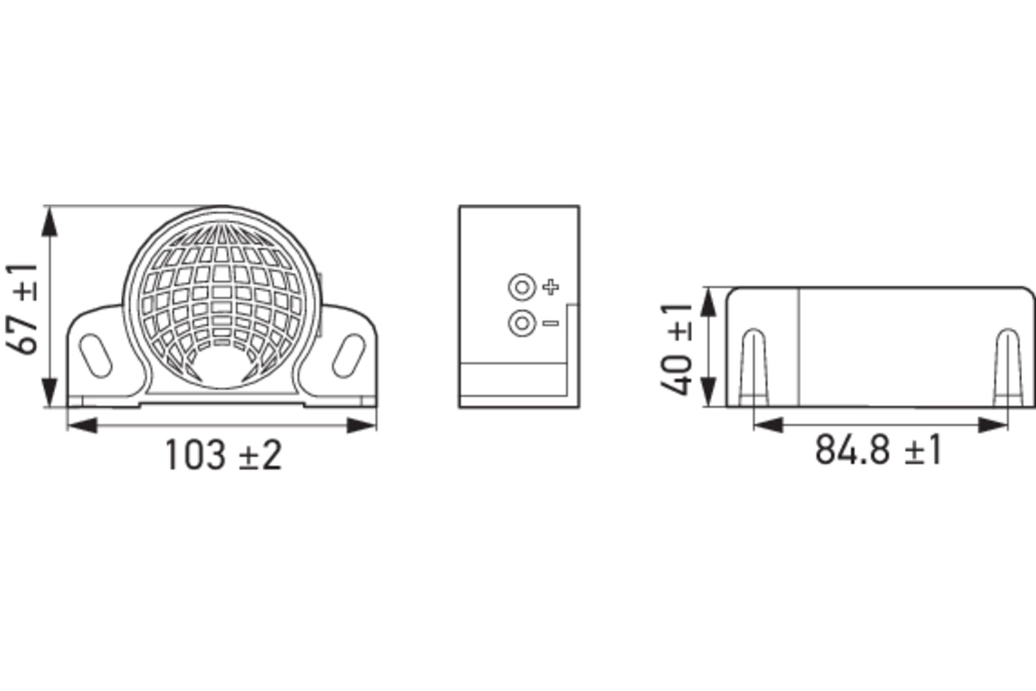 Hella Achteruitrijwaarschuwingssysteem 3SL 009 148-141