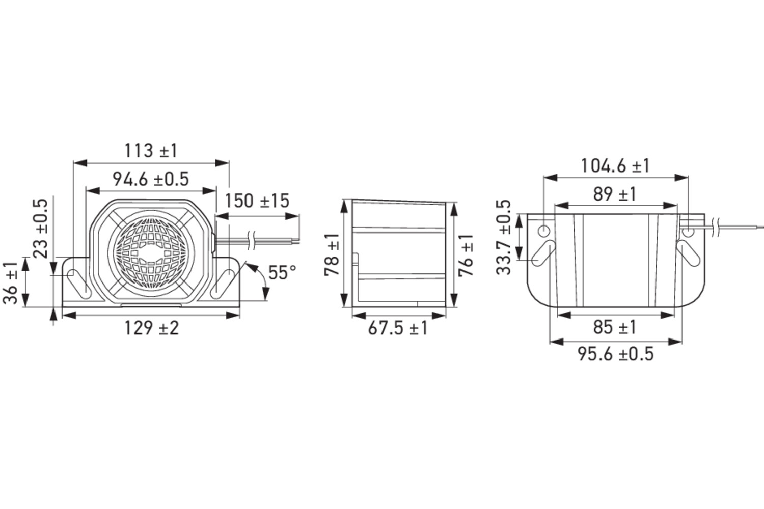 Hella Achteruitrijwaarschuwingssysteem 3SL 996 139-301