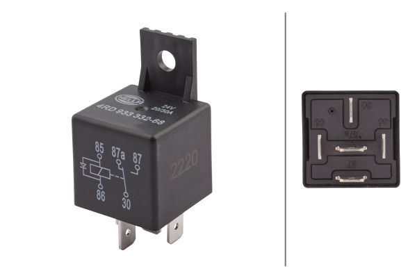 Relais, arbeidsstroom Hella 4RD 933 332-681