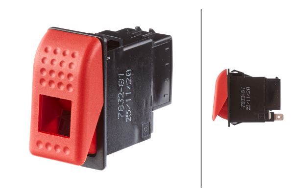 Hella Waarschuwingsknipperlamp schakelaar 6HH 007 832-811