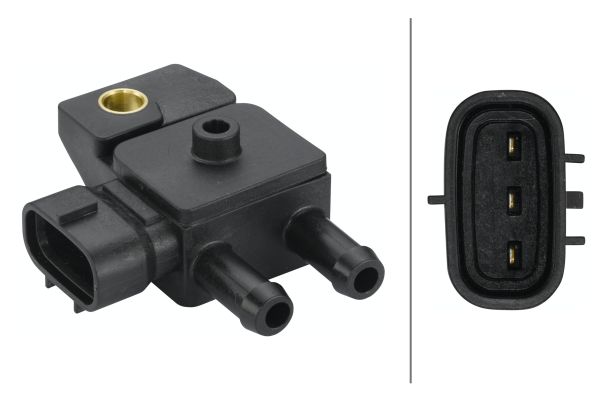 Uitlaatgasdruk sensor Hella 6PP 009 409-311