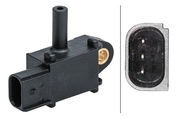 Uitlaatgasdruk sensor Hella 6PP 009 409-561