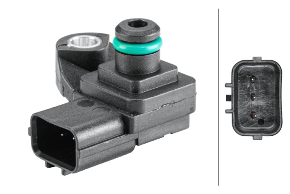 MAP sensor Hella 6PP 358 152-351