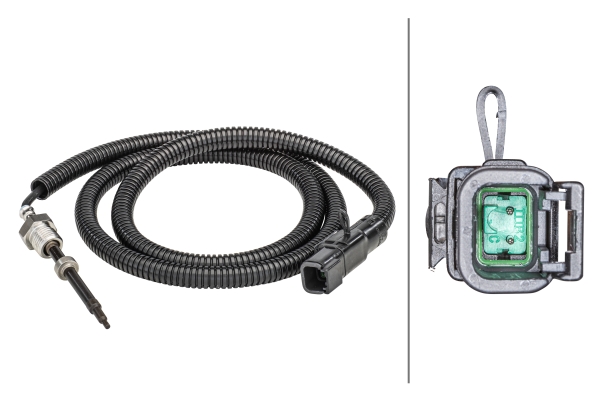 Sensor uitlaatgastemperatuur Hella 6PT 358 181-341