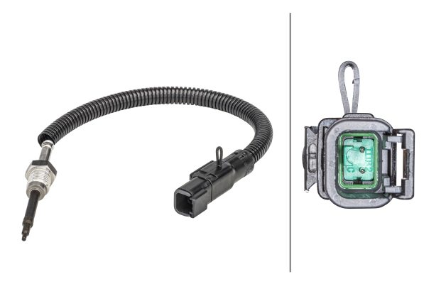 Sensor uitlaatgastemperatuur Hella 6PT 358 181-351