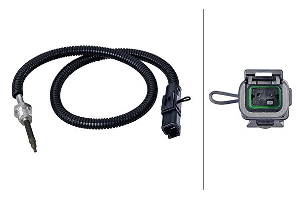 Sensor uitlaatgastemperatuur Hella 6PT 358 181-391