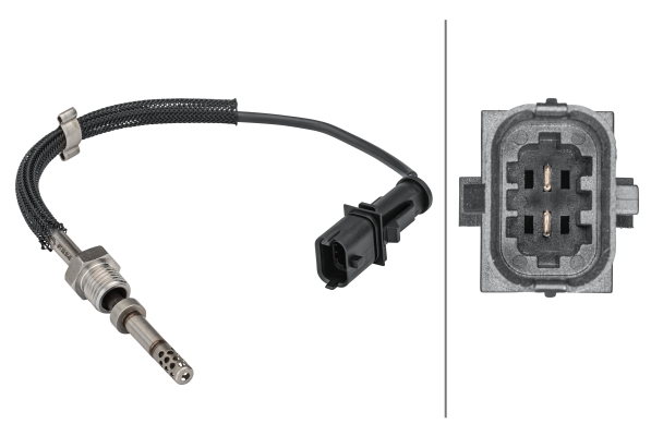 Sensor uitlaatgastemperatuur Hella 6PT 358 181-461