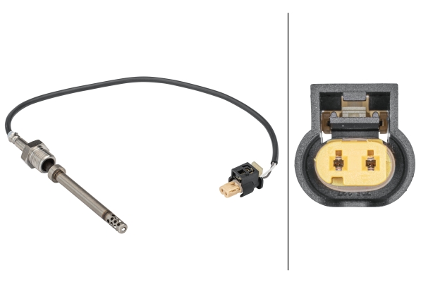 Sensor uitlaatgastemperatuur Hella 6PT 358 181-481