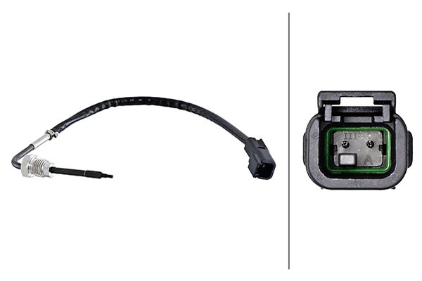 Sensor uitlaatgastemperatuur Hella 6PT 358 181-811