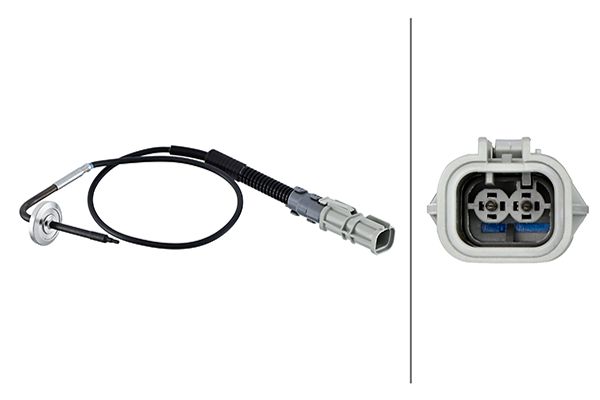 Sensor uitlaatgastemperatuur Hella 6PT 358 181-851